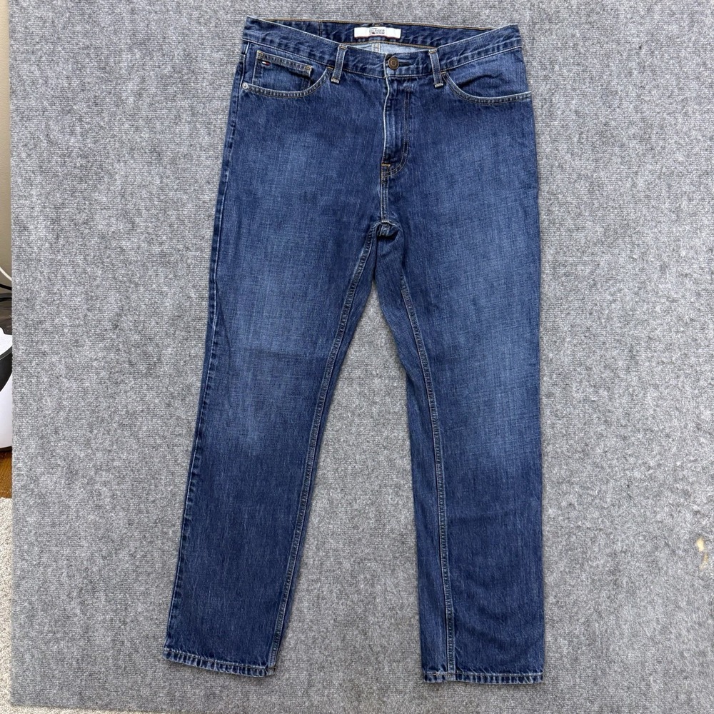 Tommy Hilfiger Denim Jeans classic straight leg Men's size 33 33x32